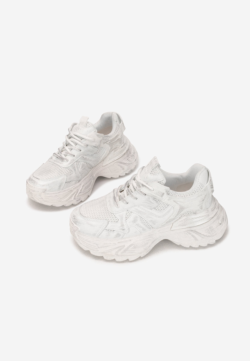 Sneakers con plateau Yalda bianchi