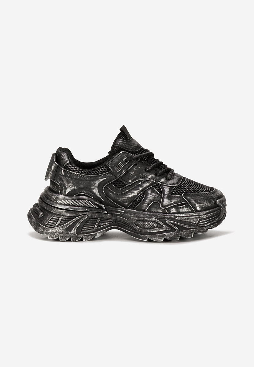 Sneakers con plateau Yalda nero