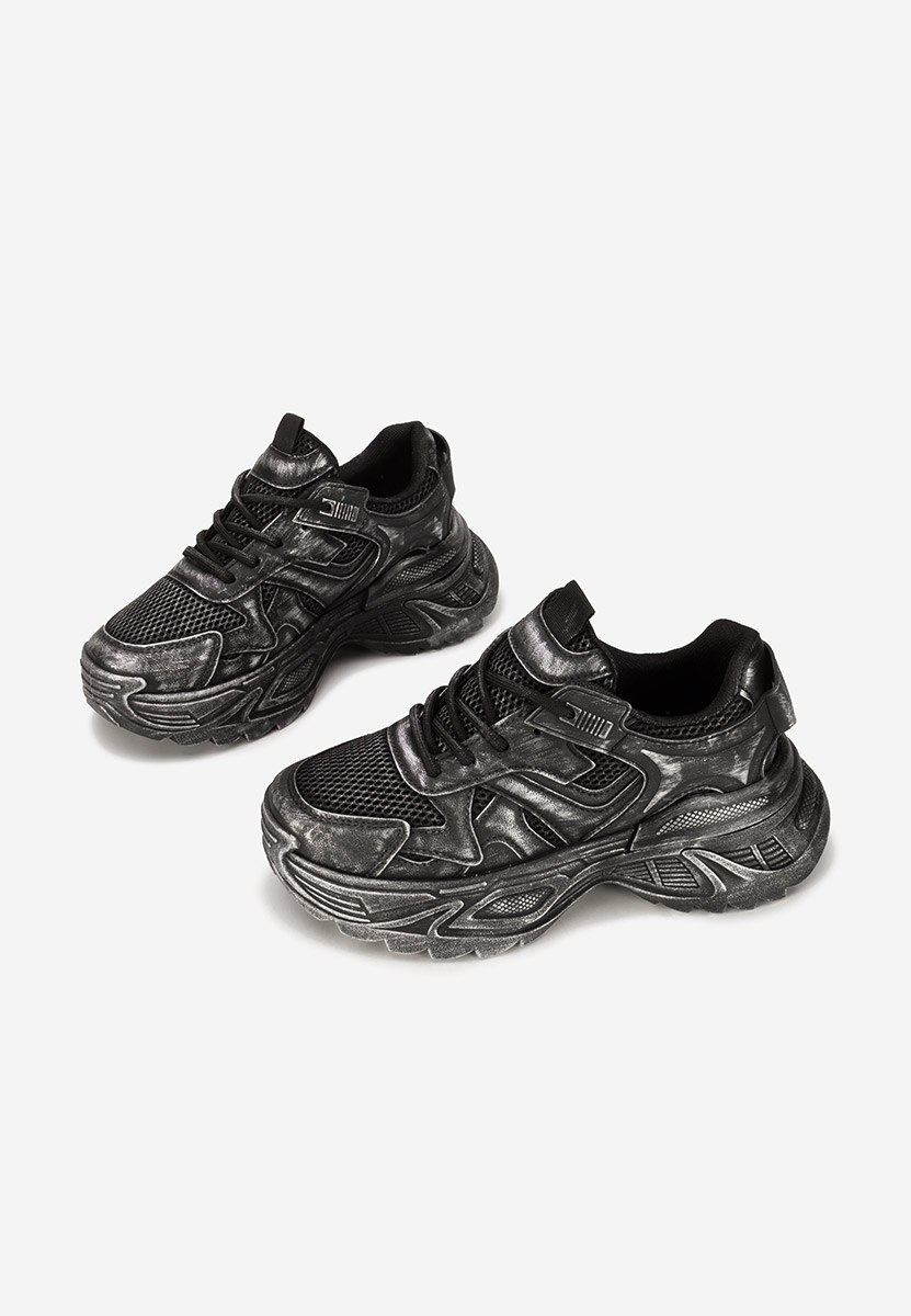 Sneakers con plateau Yalda nero