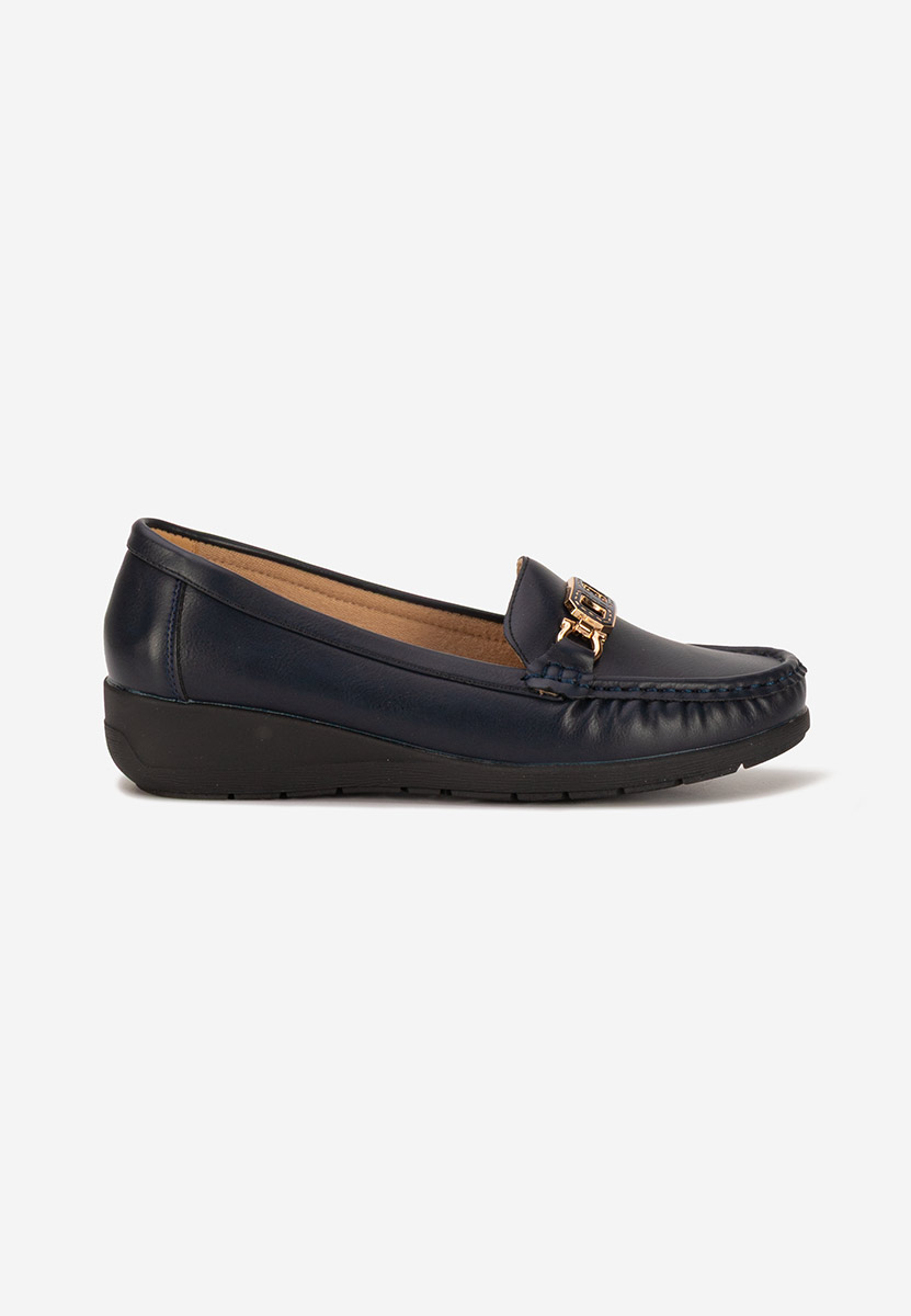 Mocassini da donna Varalia blu marine
