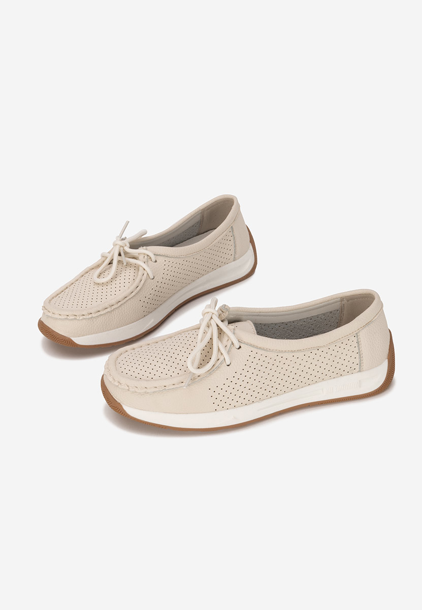 Mocassini da donna Kaliana V2 beige