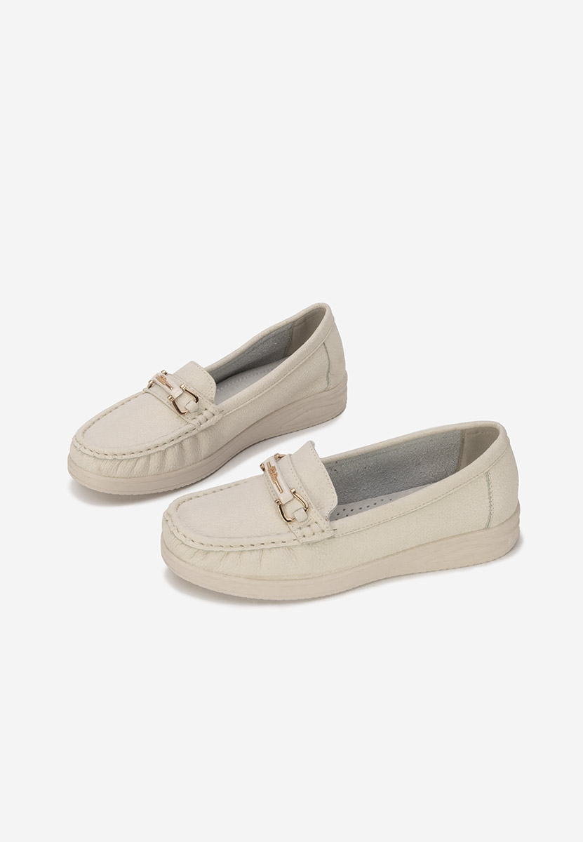 Mocassini da donna Odenia beige