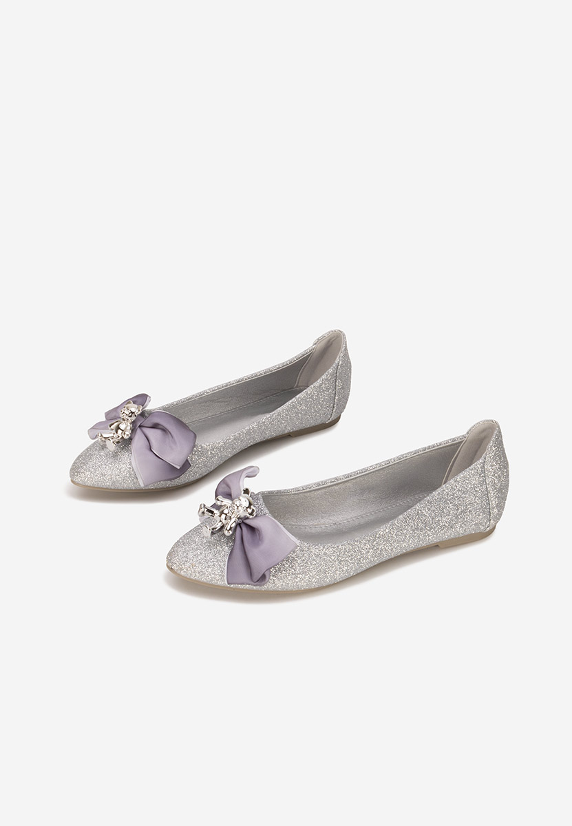 Ballerine eleganti Adelyma argento