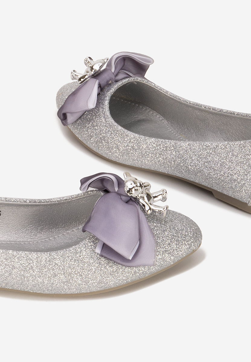 Ballerine eleganti Adelyma argento