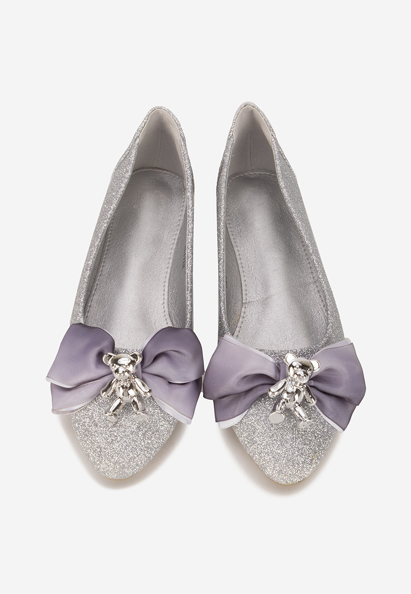 Ballerine eleganti Adelyma argento