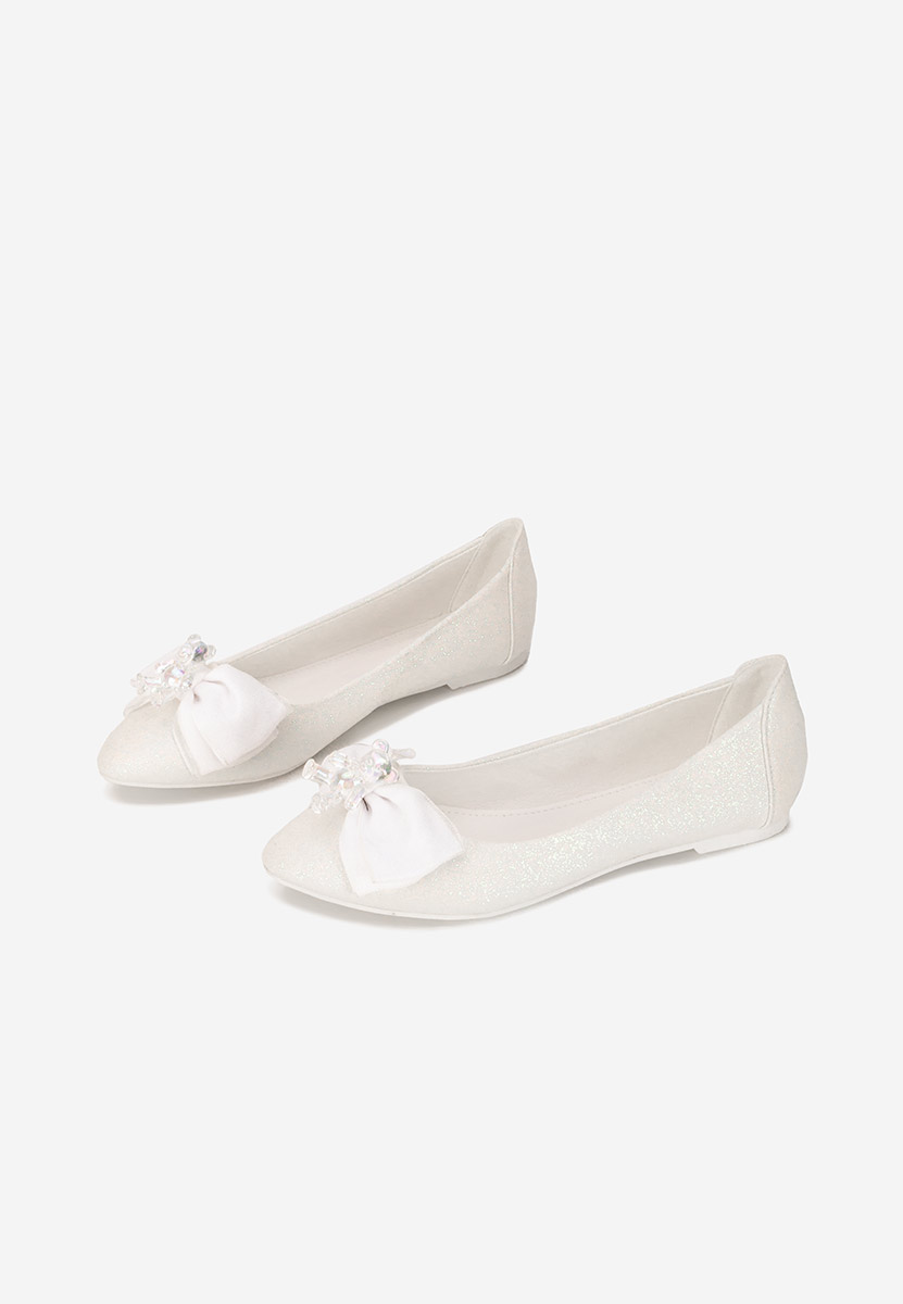 Ballerine eleganti Adelyma bianchi