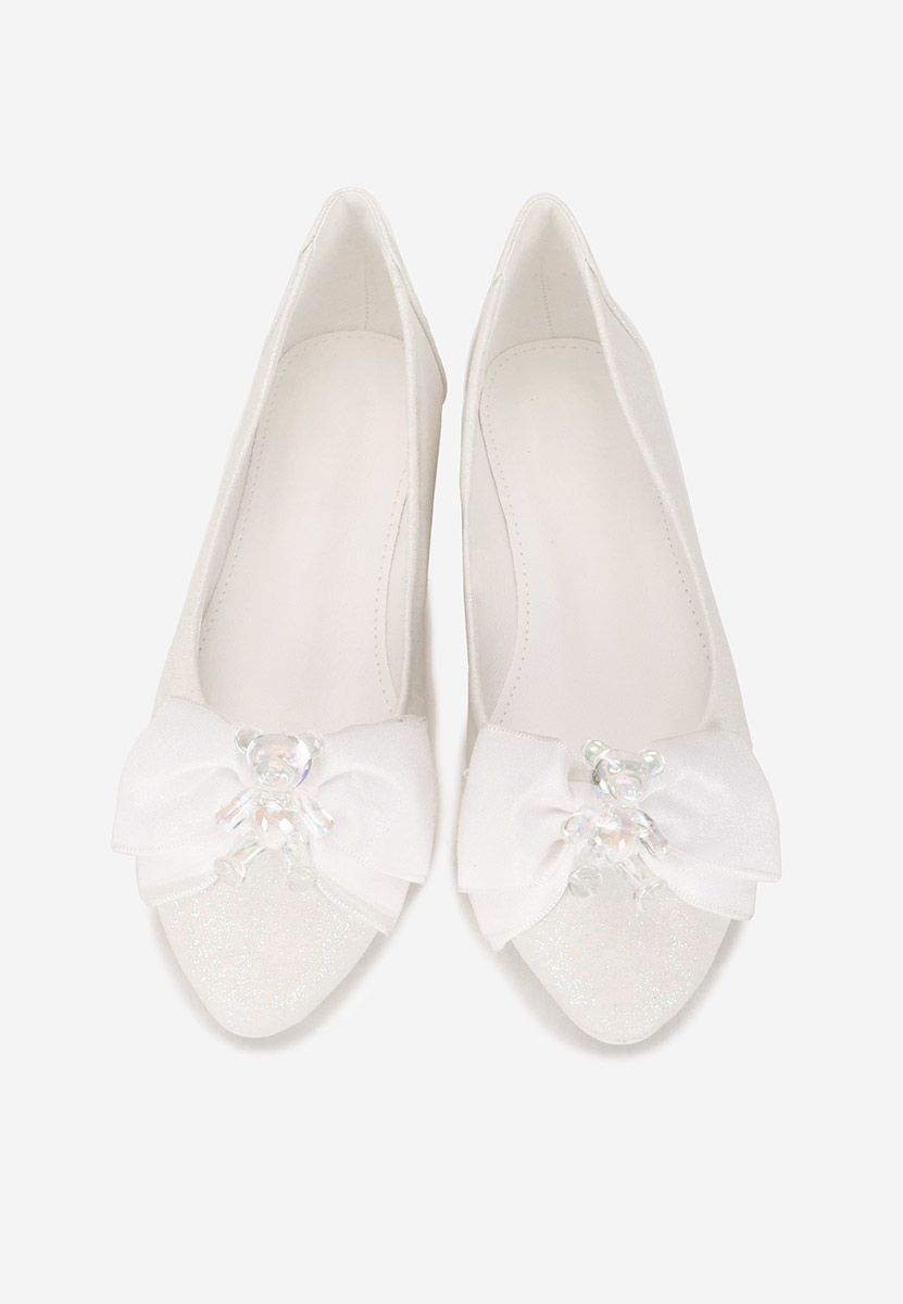 Ballerine eleganti Adelyma bianchi