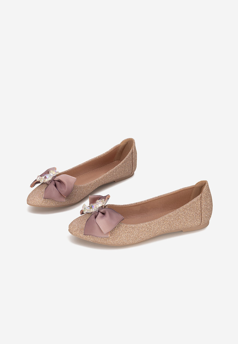 Ballerine eleganti Adelyma champagne