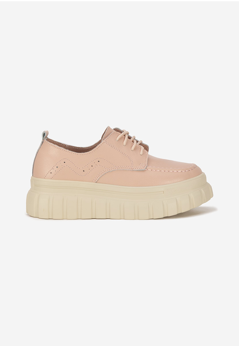 Scarpe basse donna pelle Camya rosa