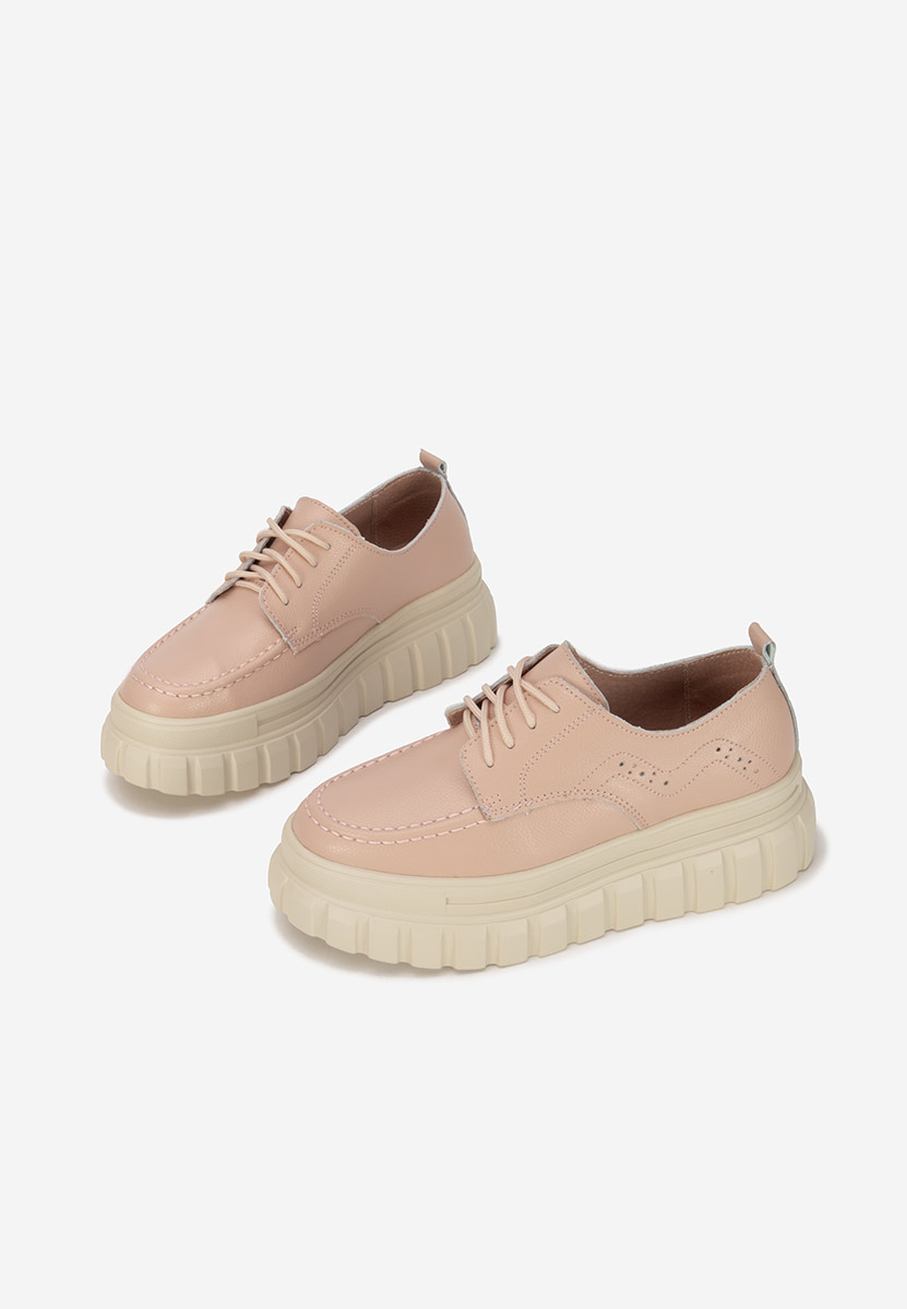 Scarpe basse donna pelle Camya rosa