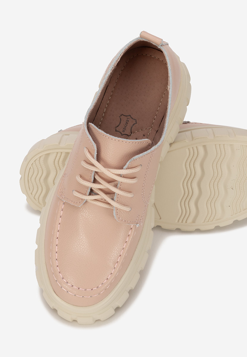 Scarpe basse donna pelle Camya rosa