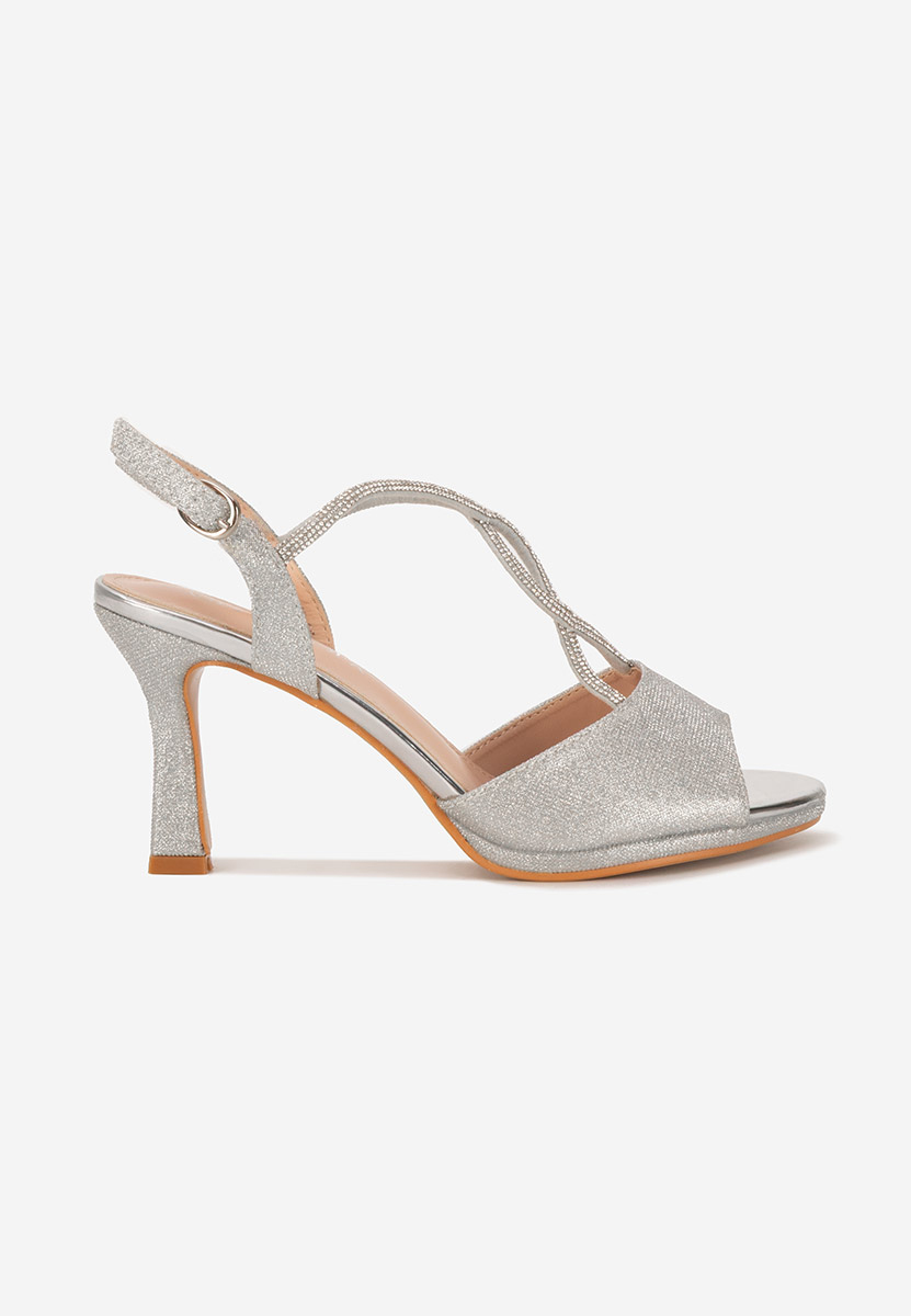 Sandali eleganti Carlienia argento
