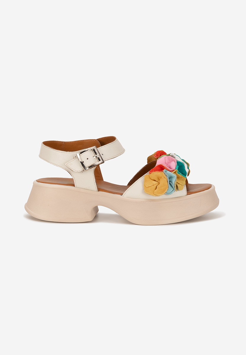 Sandali pelle Masaka beige