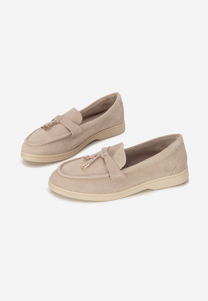 Mocassini donna pelle Ortansa beige