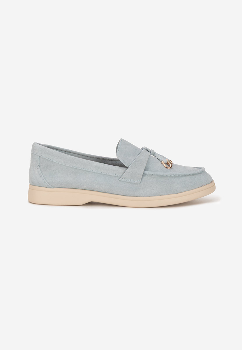 Mocassini donna pelle Ortansa blu