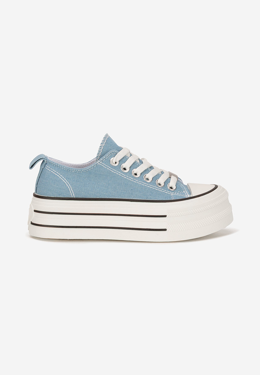 Scarpe da ginnastica con piattaforma Kimala denim