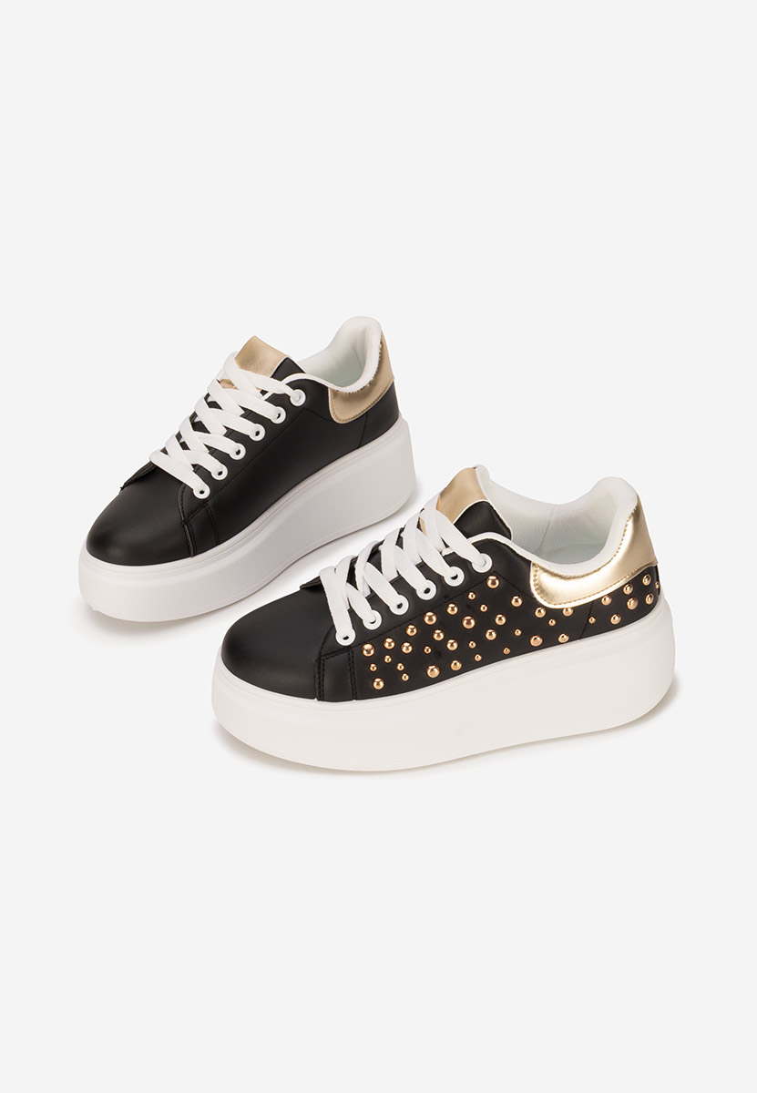 Sneakers con plateau Lindalia nero
