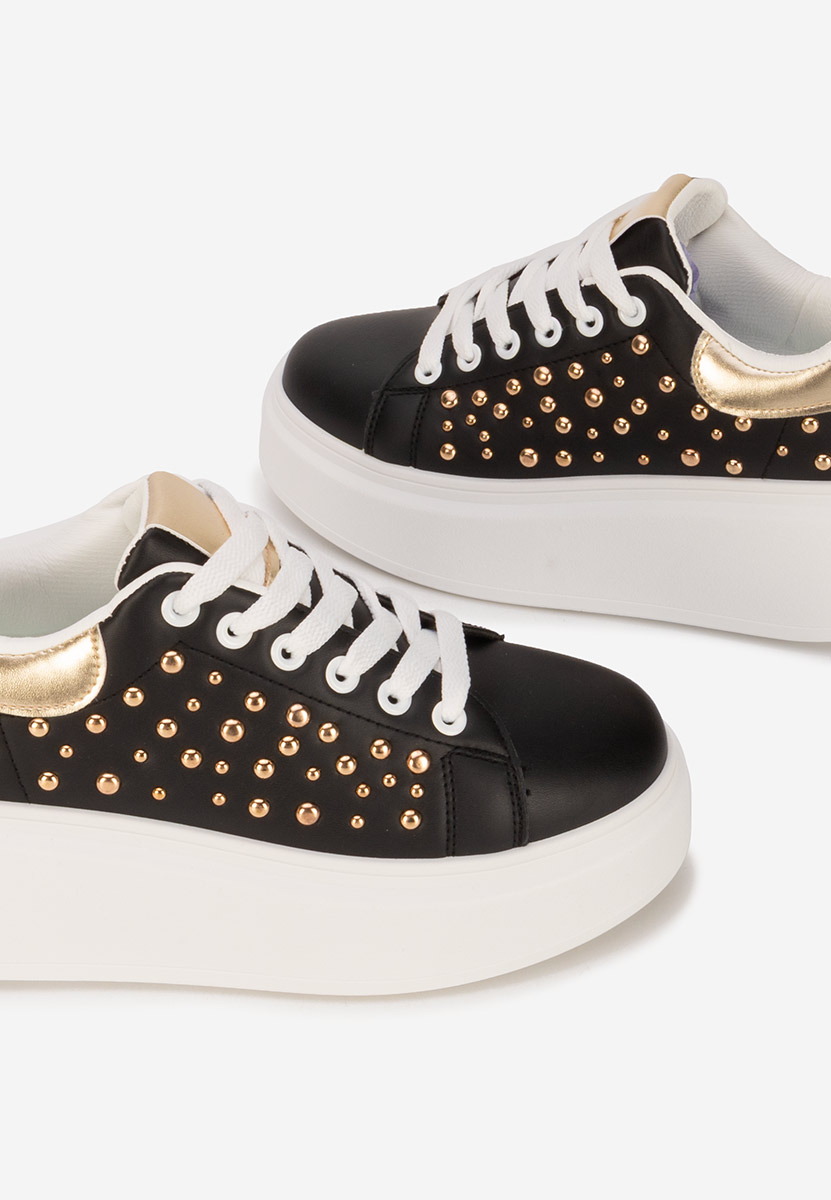 Sneakers con plateau Lindalia nero