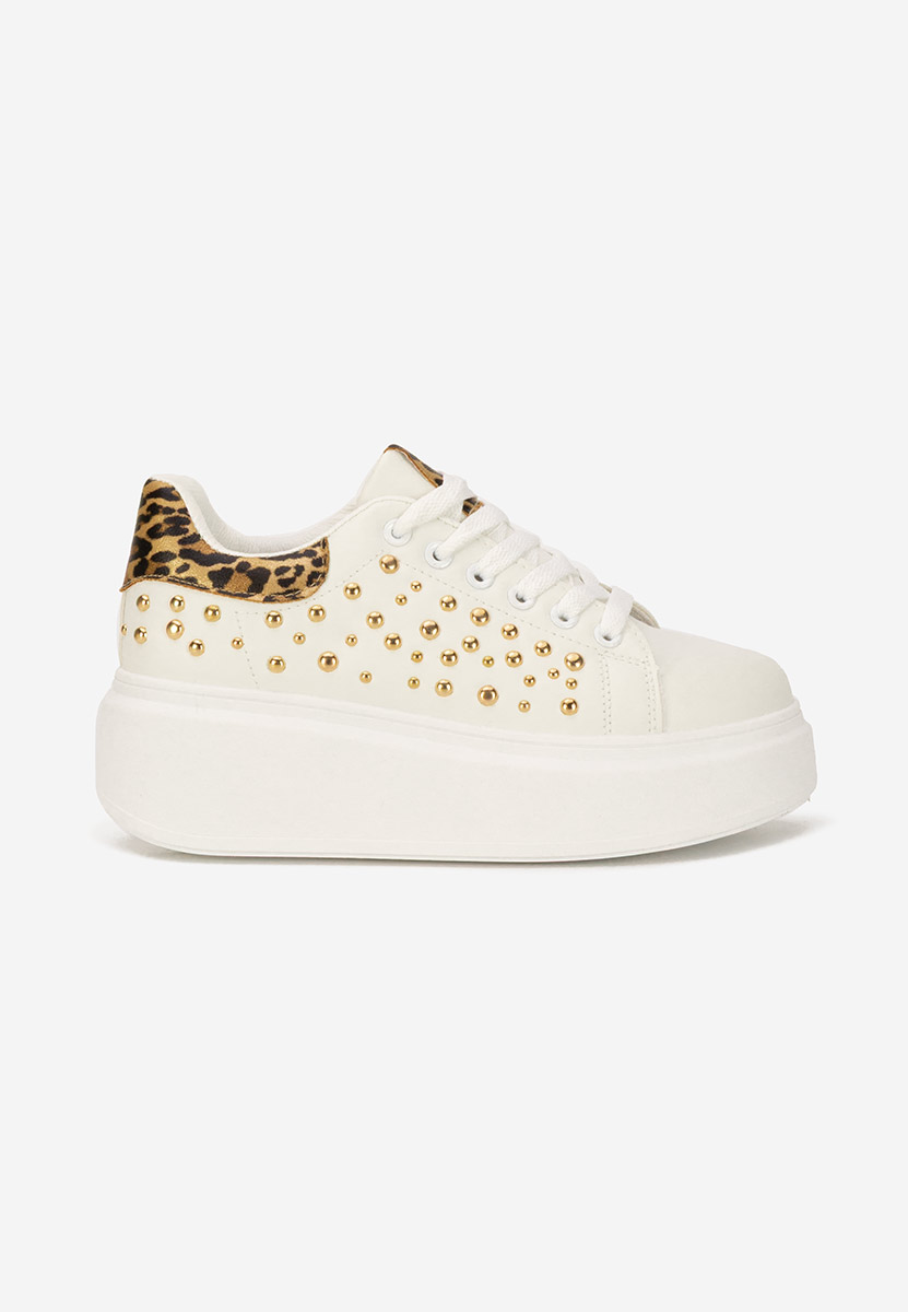 Sneakers con plateau Lindalia V4 bianchi