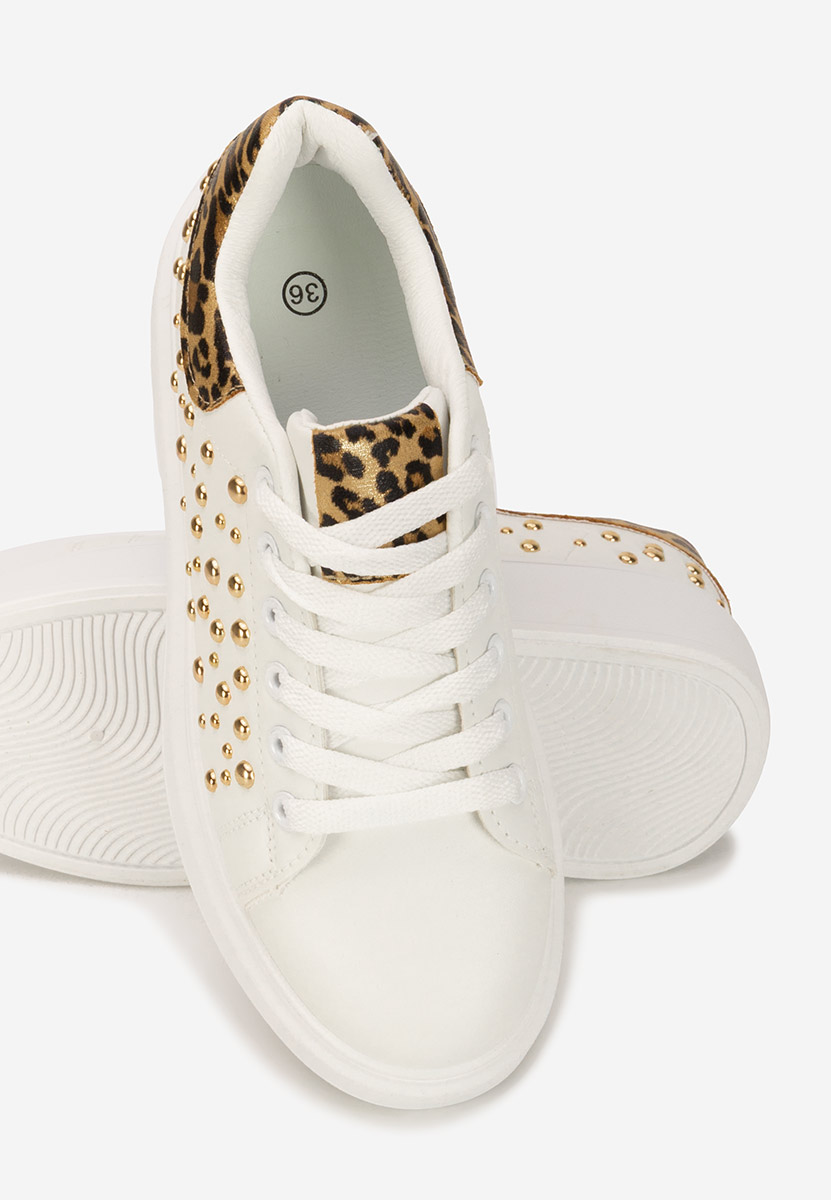 Sneakers con plateau Lindalia V4 bianchi