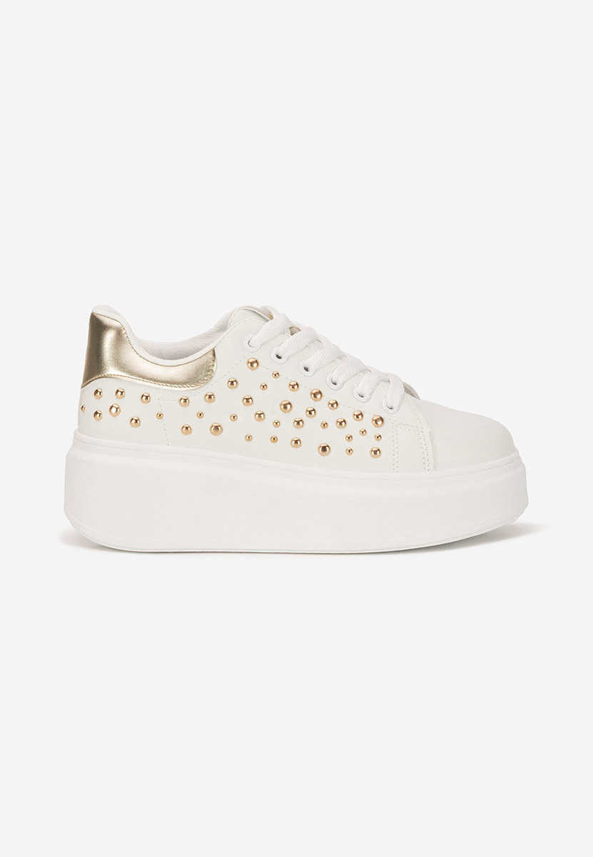 Sneakers con plateau Lindalia V3 bianchi