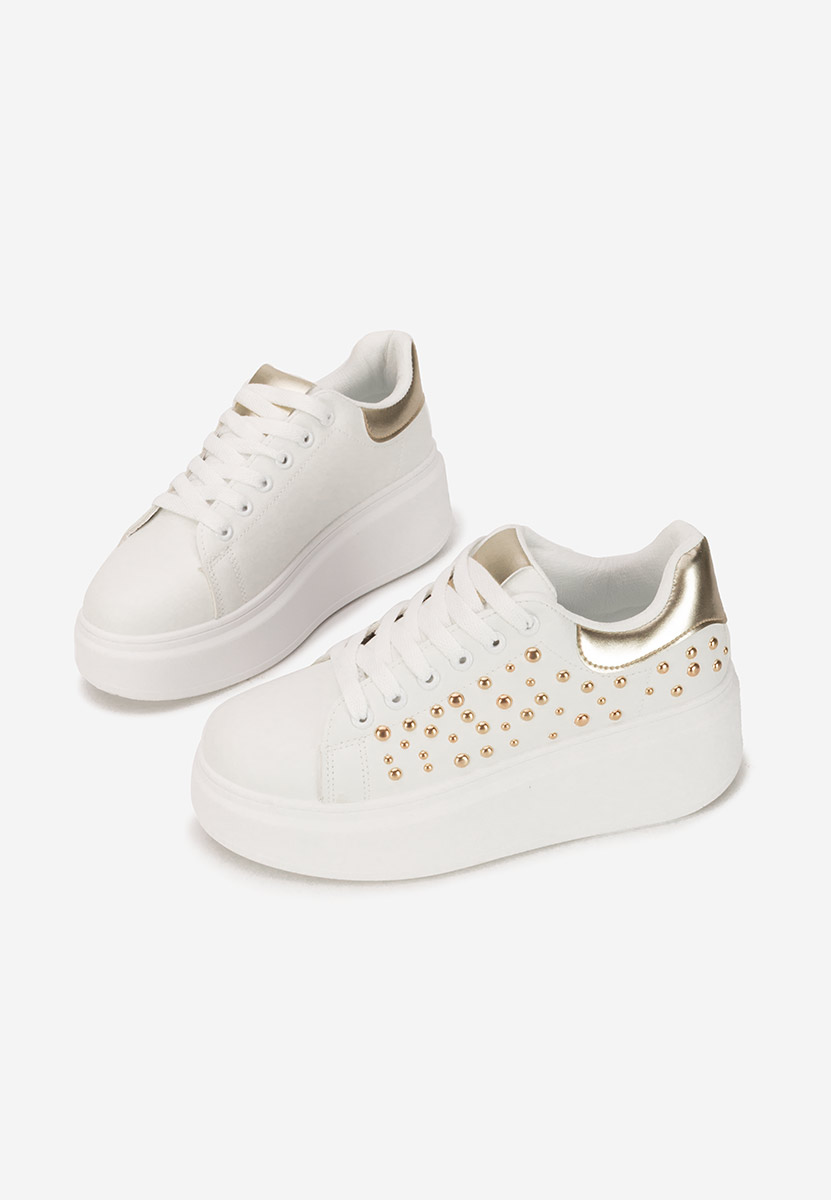 Sneakers con plateau Lindalia V3 bianchi