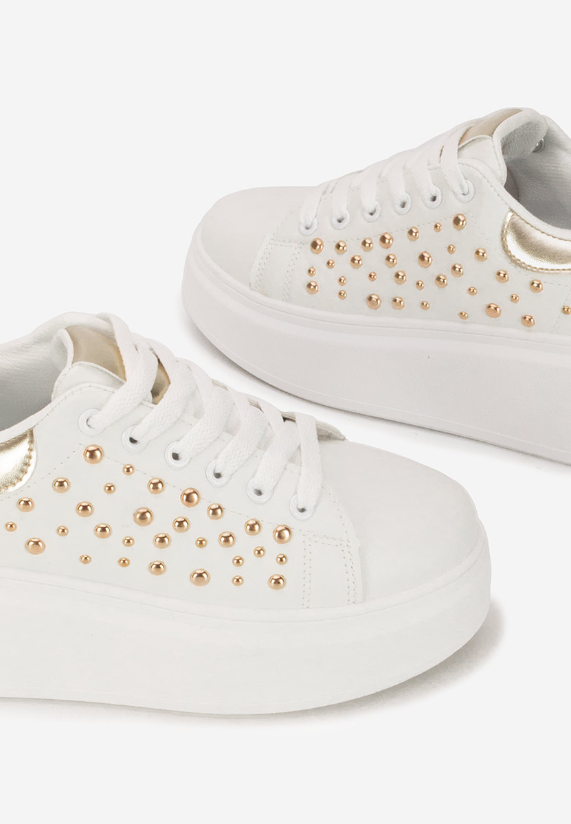 Sneakers con plateau Lindalia V3 bianchi