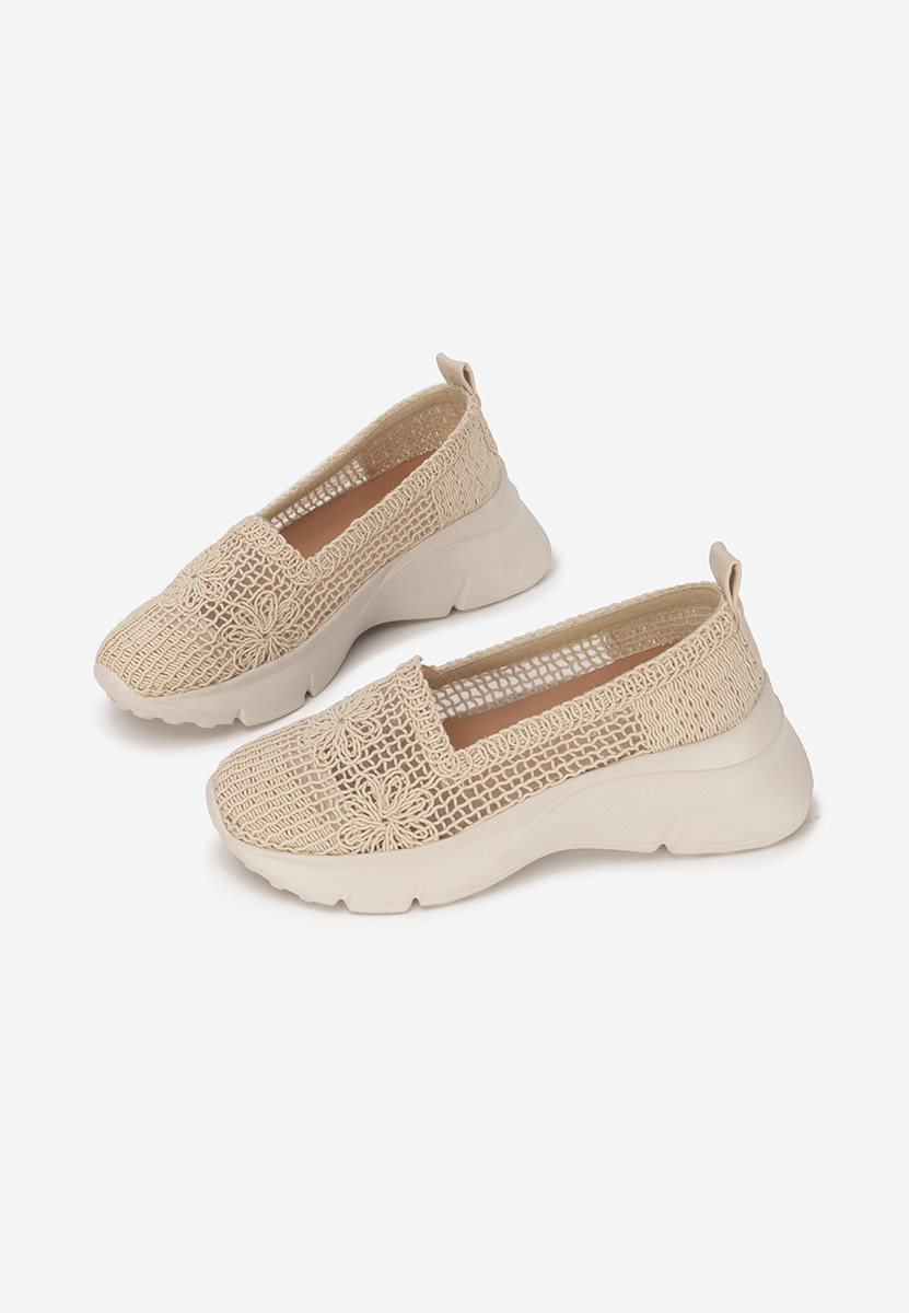 Mocassini da donna Offelia beige