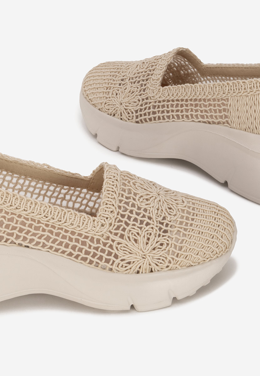 Mocassini da donna Offelia beige