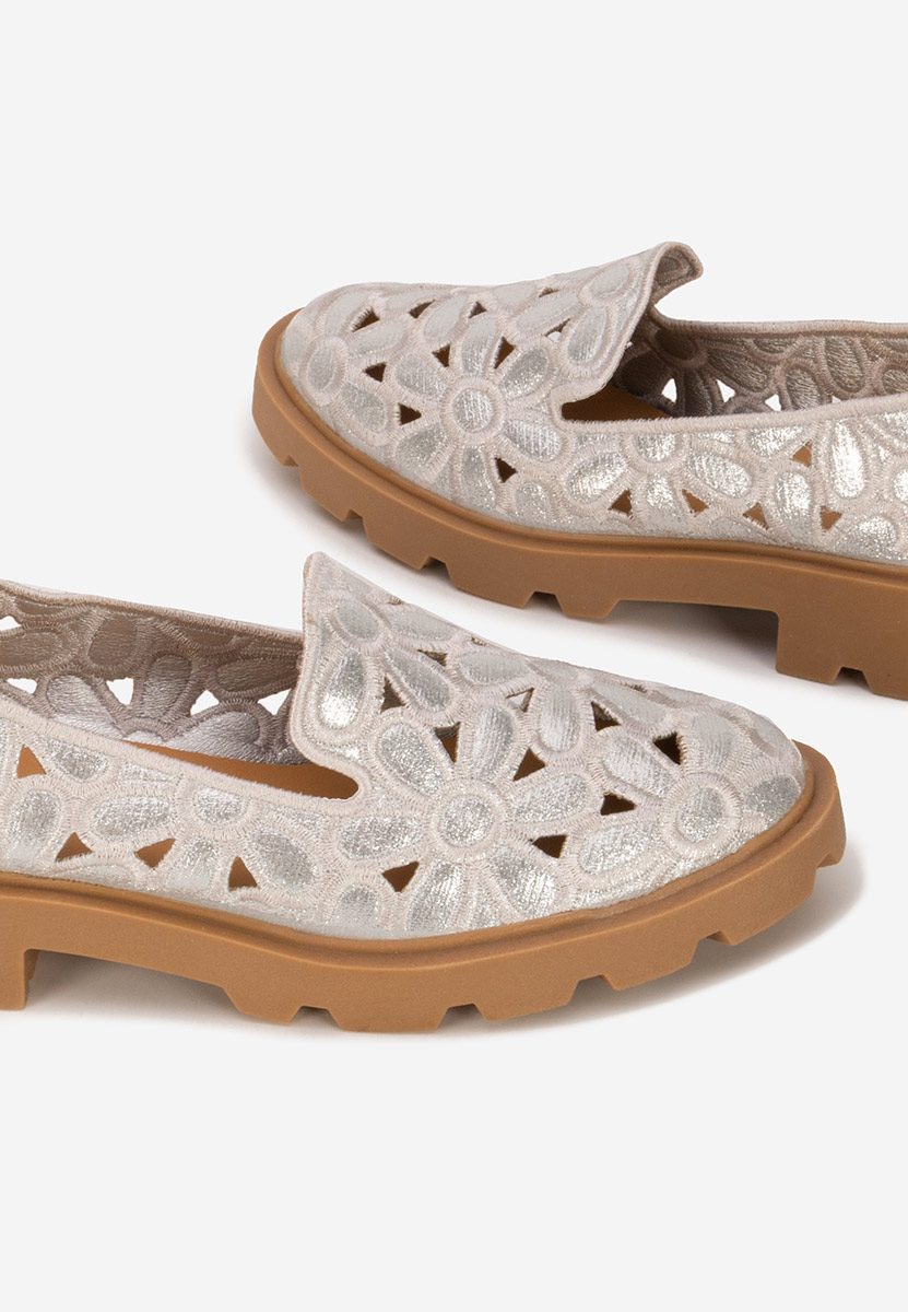 Scarpe basse donna Sorika argento