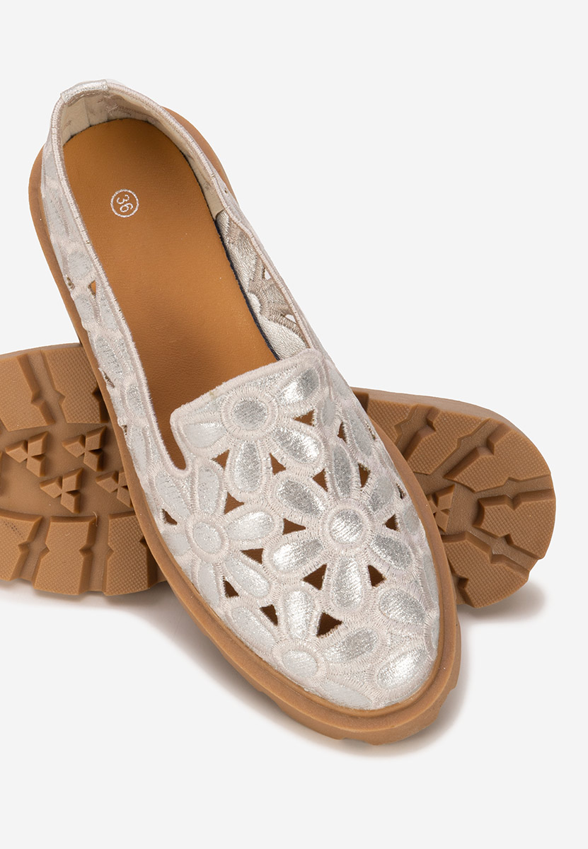 Scarpe basse donna Sorika argento