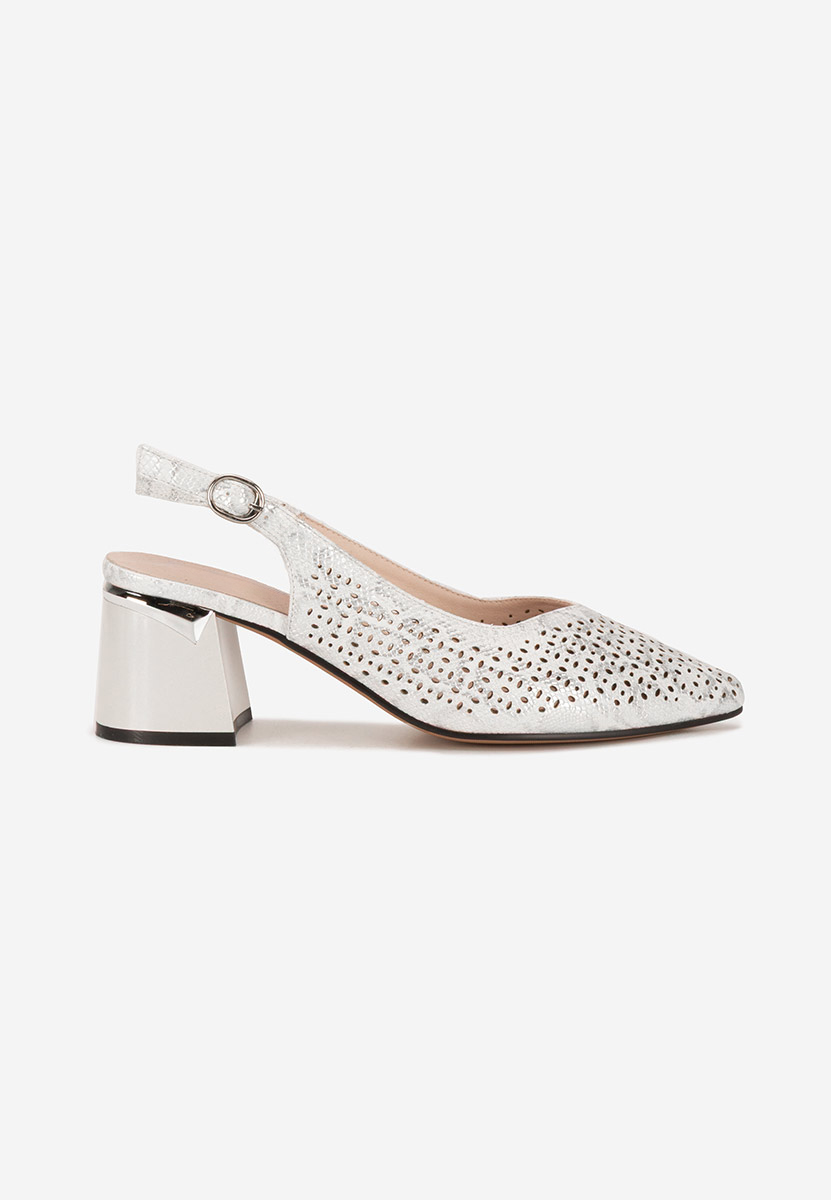 Décolleté Slingback Evadiora bianchi