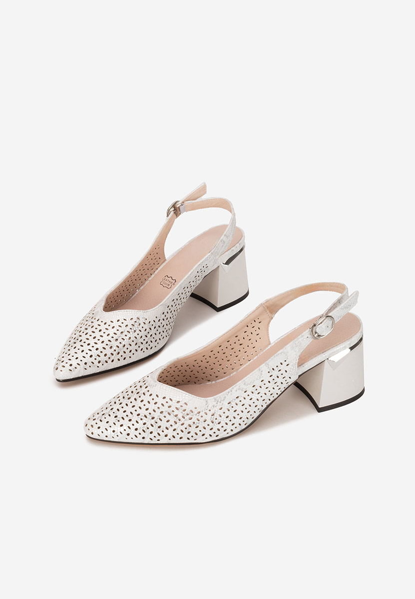 Décolleté Slingback Evadiora bianchi