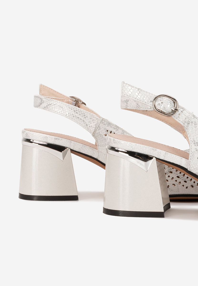 Décolleté Slingback Evadiora bianchi