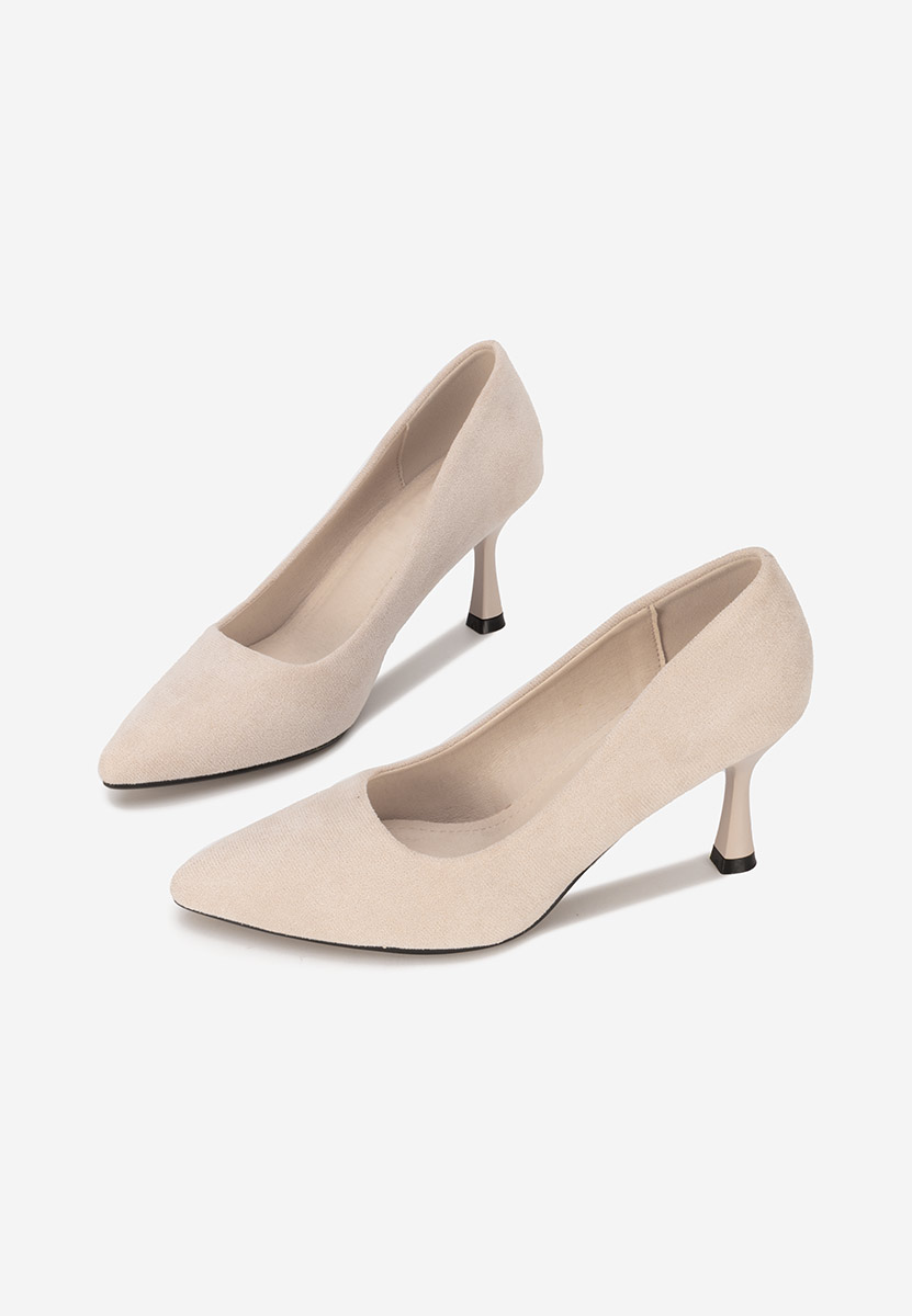 Tacchi alti Pilaria beige