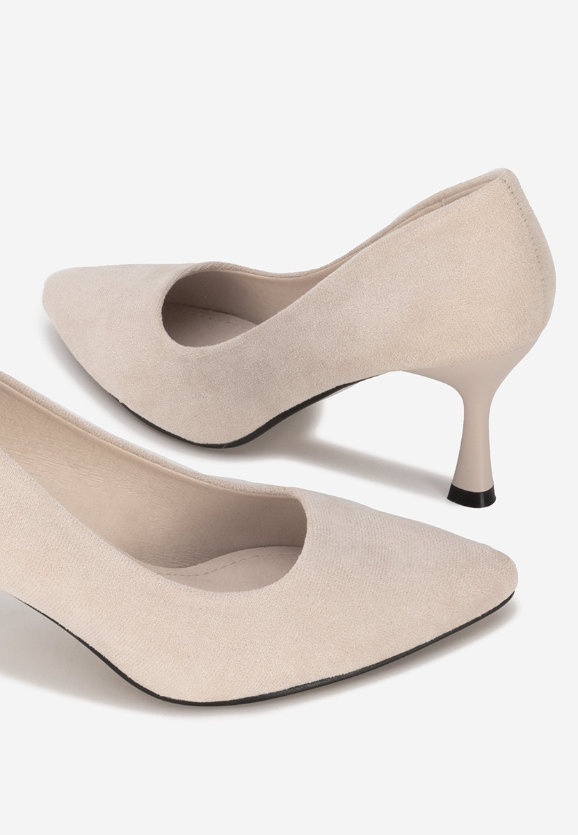 Tacchi alti Pilaria beige