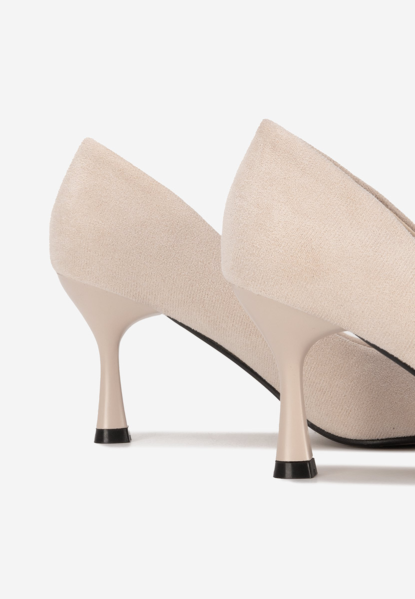 Tacchi alti Pilaria beige