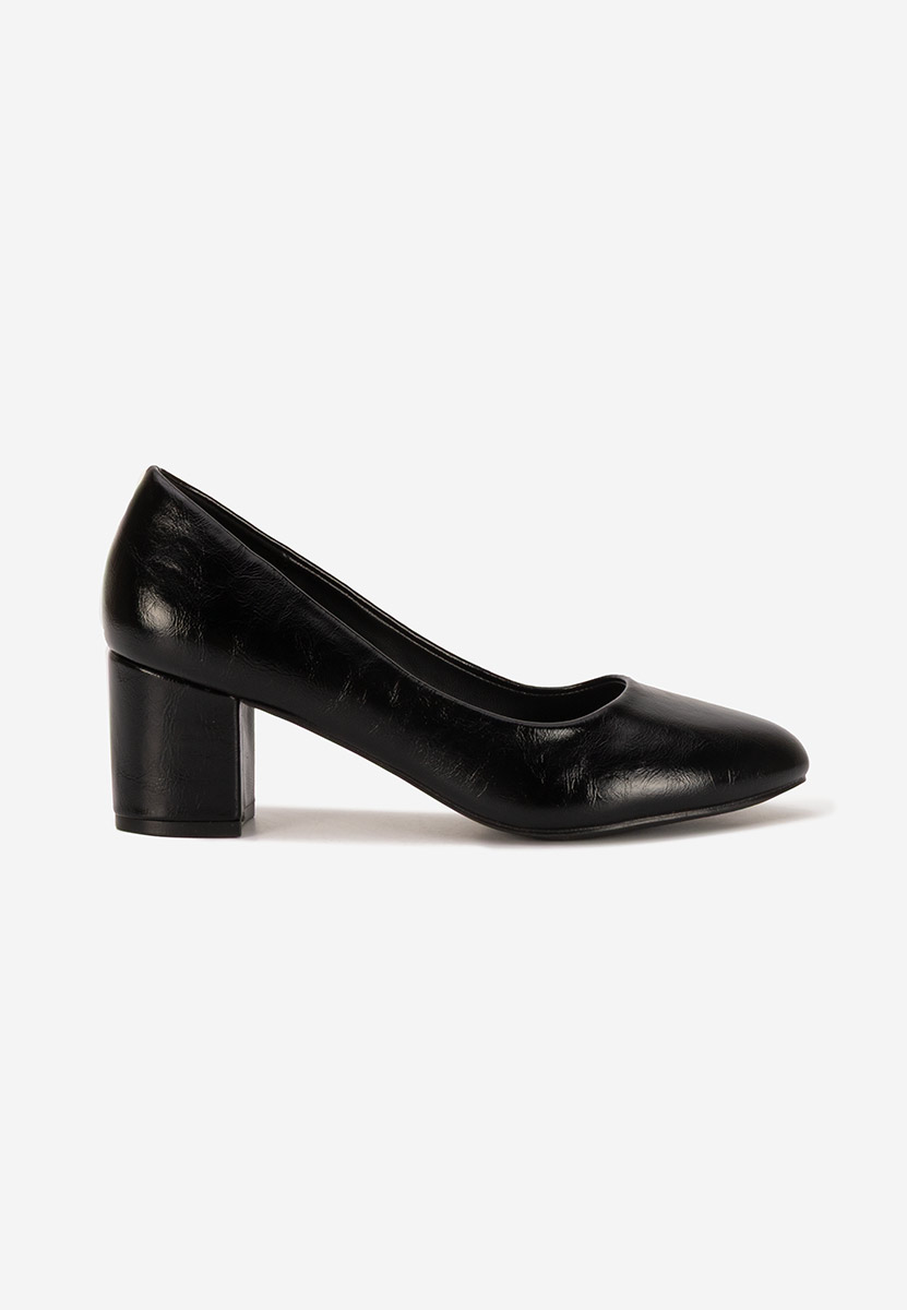 Décolleté tacco largo Selinay nero