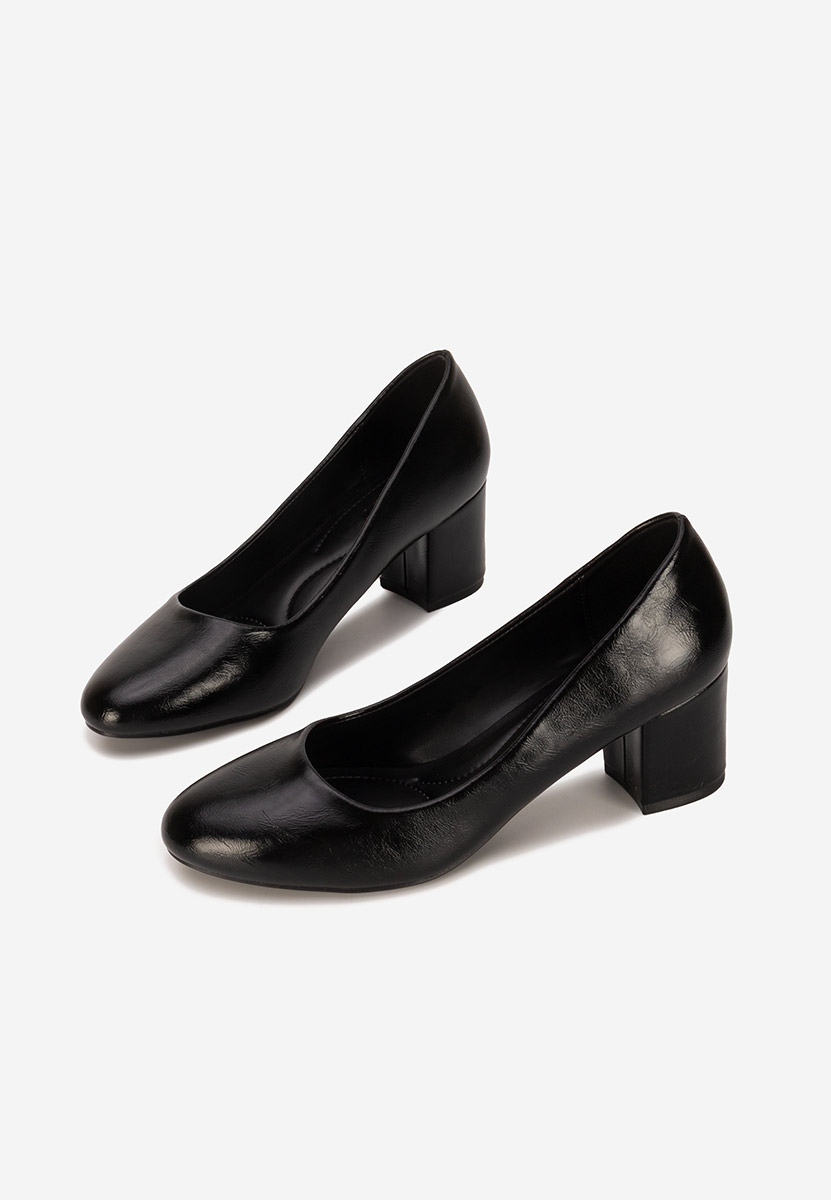 Décolleté tacco largo Selinay nero