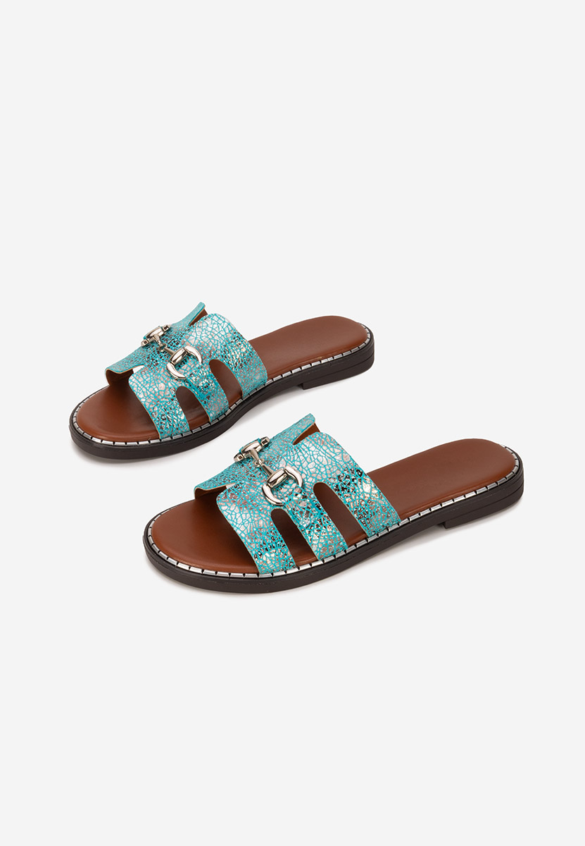 Ciabatte donna Federika blu