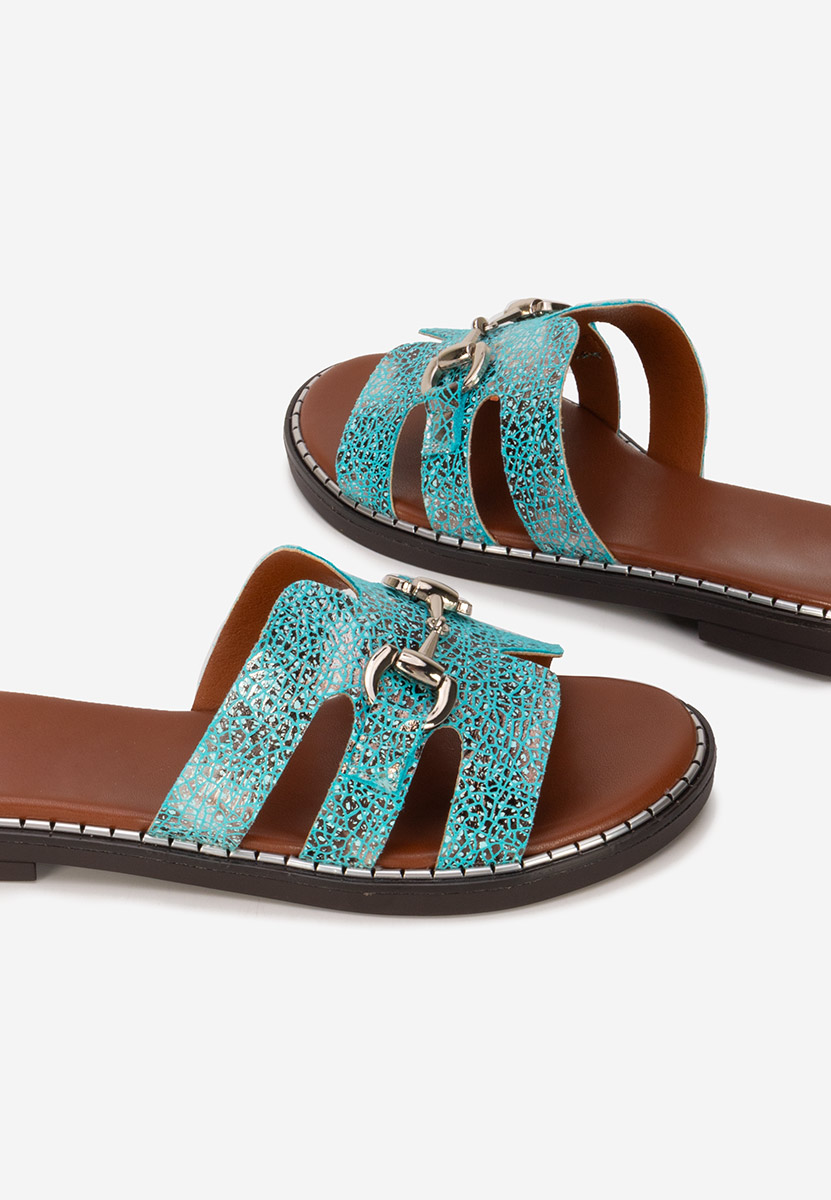 Ciabatte donna Federika blu