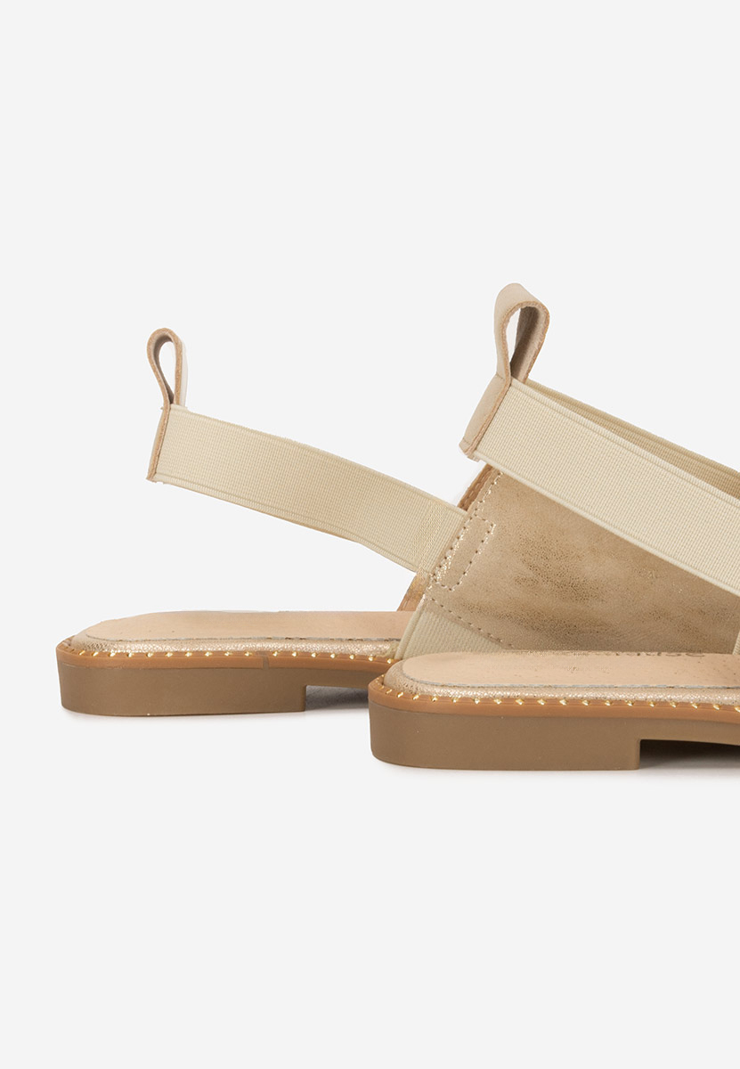 Sandali bassi eleganti Carisia beige