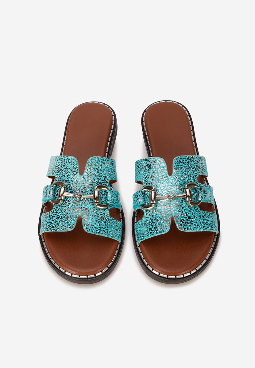 Ciabatte donna Federika blu
