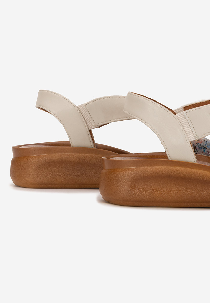 Sandali platform Shuzia colorate
