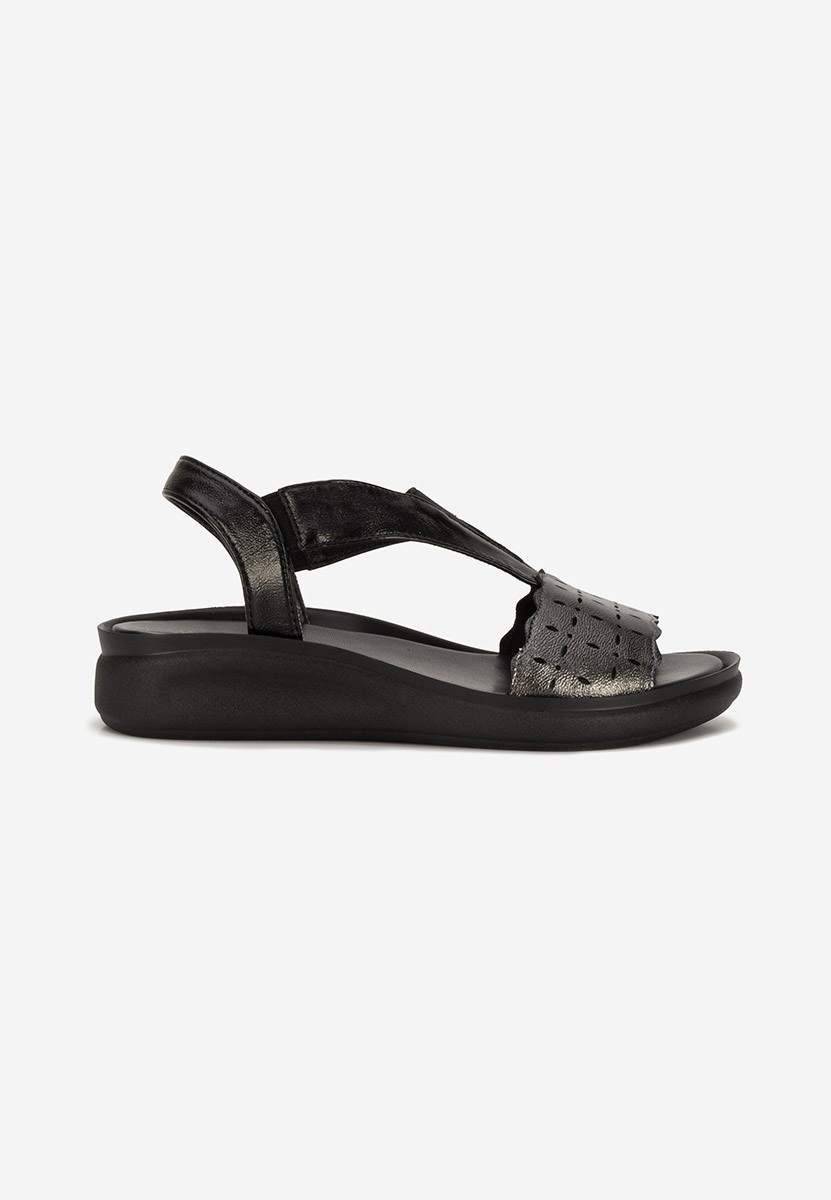 Sandali platform Shuzia nero