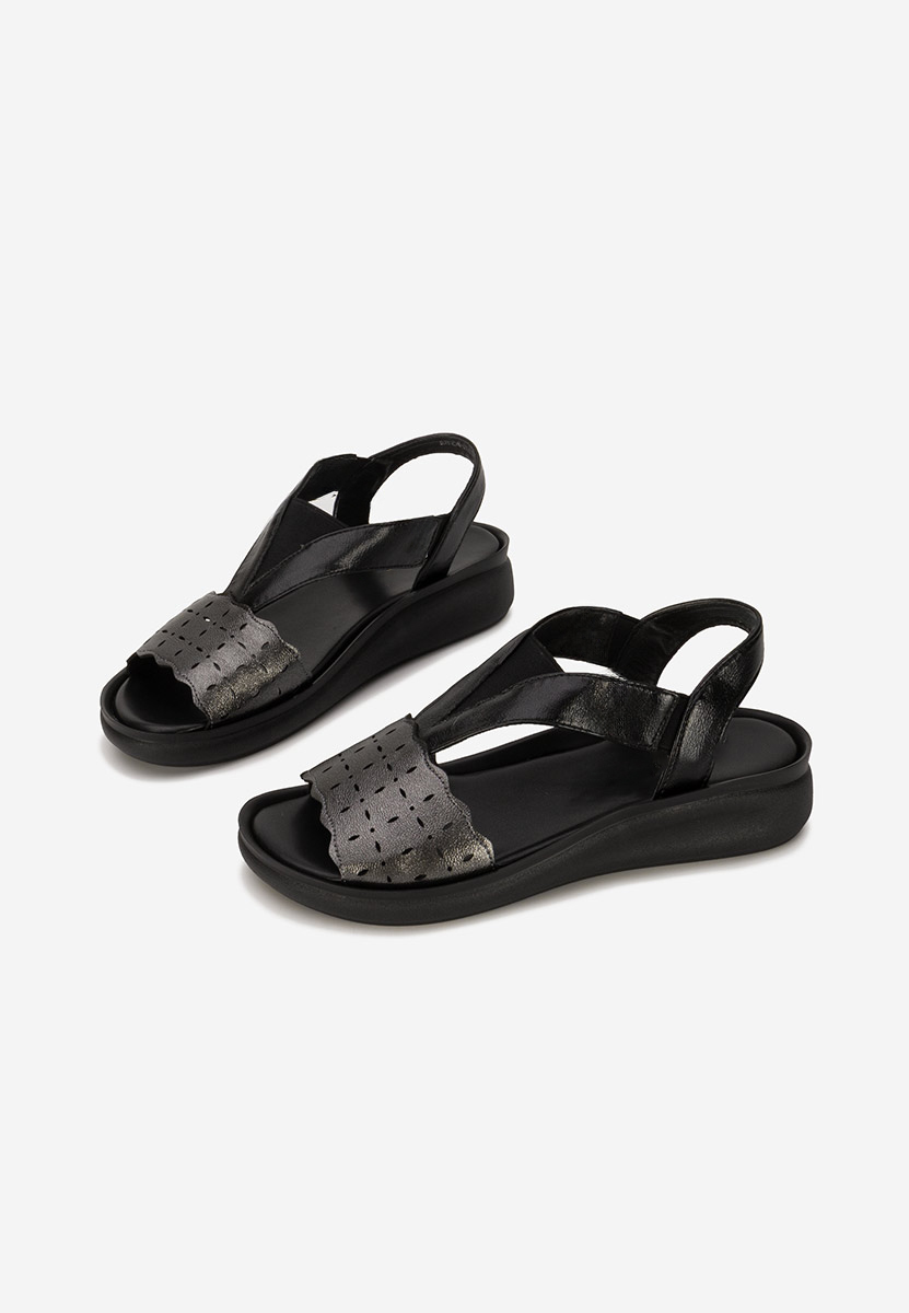 Sandali platform Shuzia nero