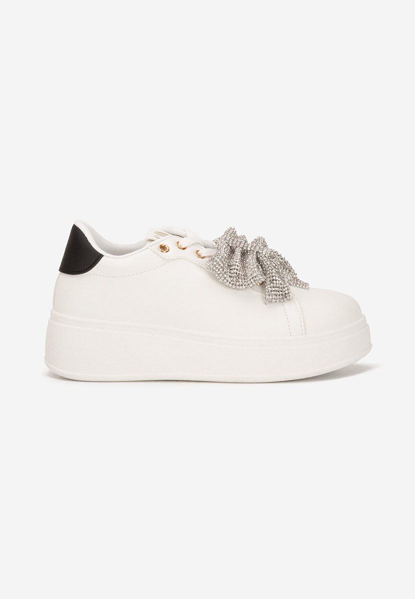 Sneakers con plateau Hermila V3 bianchi