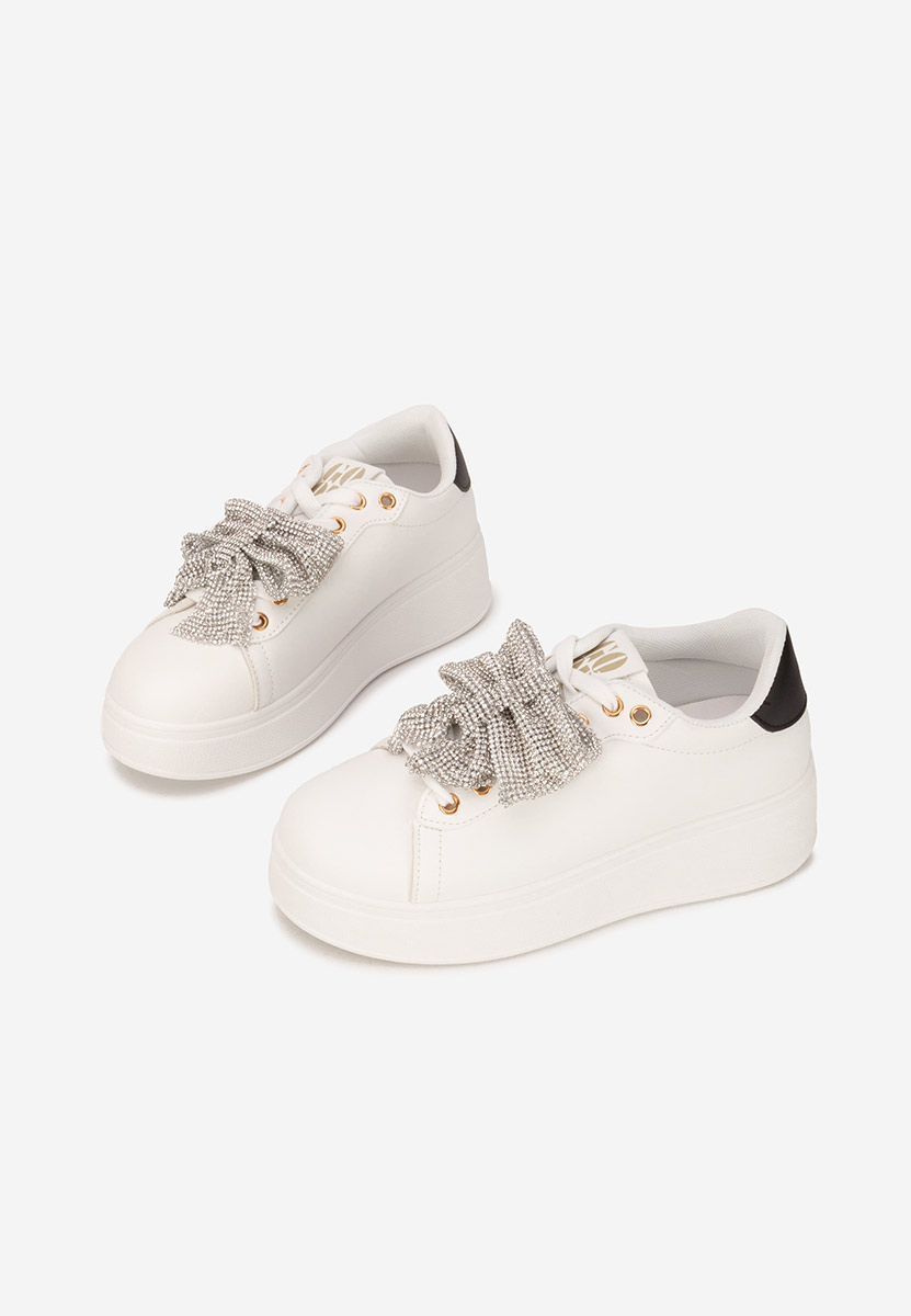 Sneakers con plateau Hermila V3 bianchi