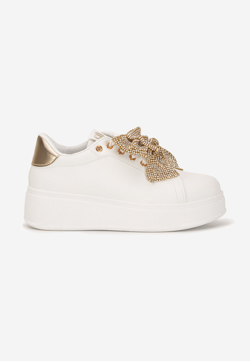 Sneakers con plateau Hermila V2 bianchi