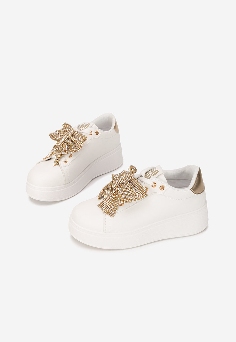 Sneakers con plateau Hermila V2 bianchi